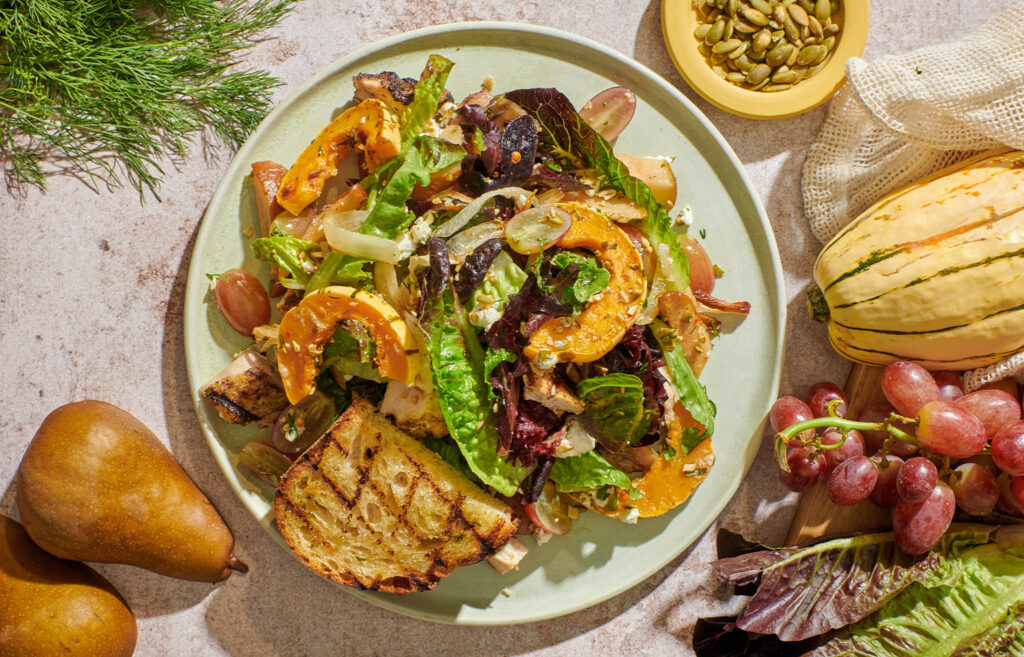 winter harvest chicken salad